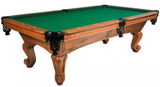 Napoleon poolbillardbord kompromiløst design